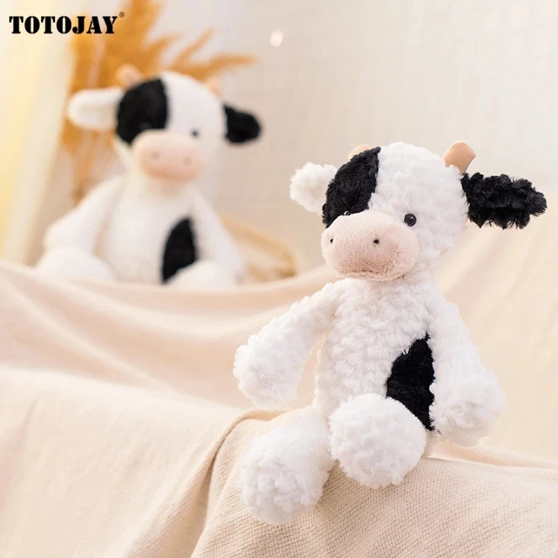 

35/50cm Nice Cow Plush Toy Cute Cattle Plush Stuffed Animals Long Legs Cattle Soft Doll Kids Toys Birthday Gift for Children