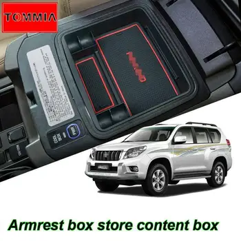 

Car Interior Console Armrest Storage Box Organizer Holder For Toyota prada 2700