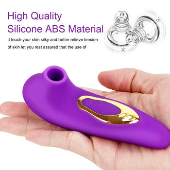 11cm Sucking Vibrator For Women Nipple Clitoris Sucker Vaginal Anal Toys Sex Product Female Masturbator Erotic Pocket Size Goods 3