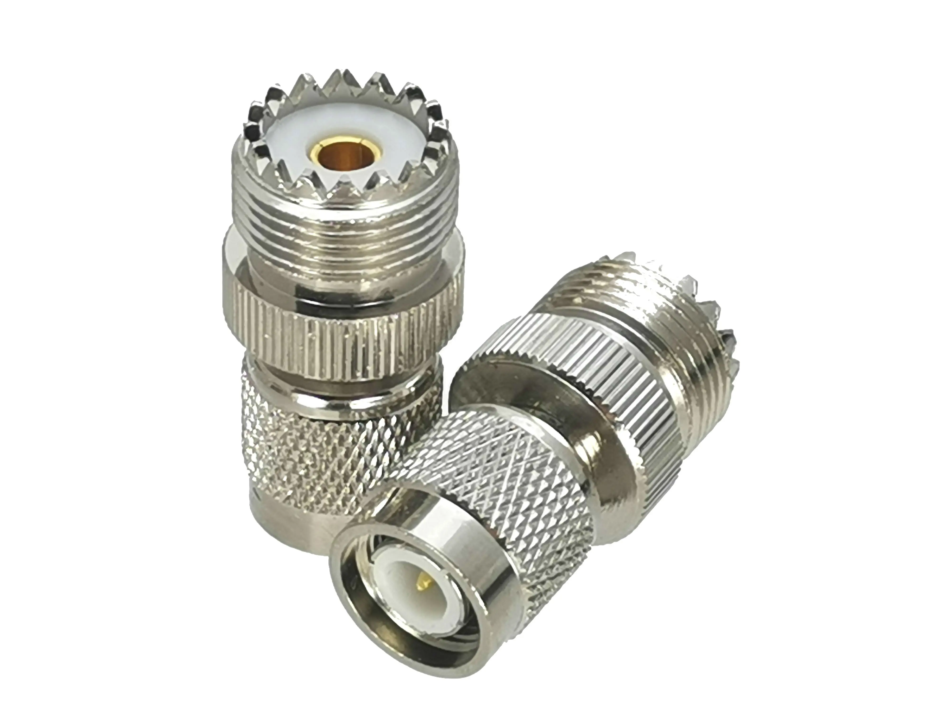 

1Pcs TNC Male plug to UHF SO239 Female jack RF Adapter Connector Coaxial High Quanlity 50ohm