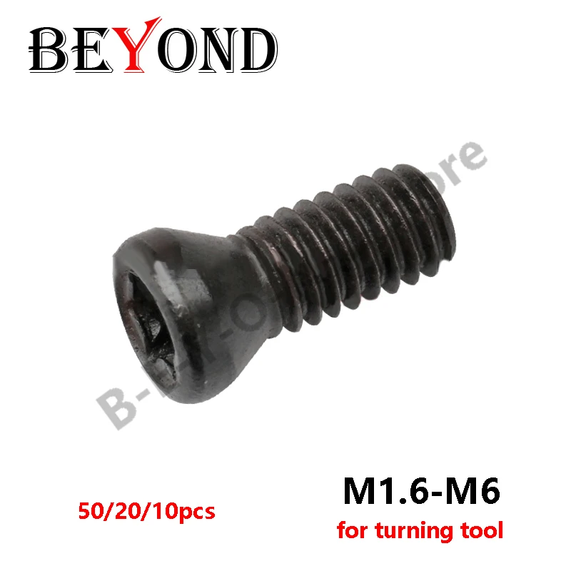 Além de Ferramentas de Giro Parafuso Seis-lob Parafuso Endurecido de Grande Resistência M1.8 m2 M2.2 M2.5 m3 M3.5 m4 M4.5 m5 m6 20 10 Peças Torno Cnc