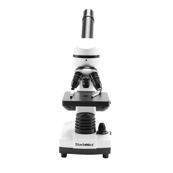 

1600X Zoom Microscope Adjustable Brightness Microscope Laboratory Biological Microscope US Plug