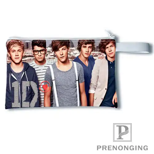 Пользовательский onedirection@ кошелек с рисунком, кошелек на молнии, нулевой кошелек, телефонные сумки для ключей, модный небольшой женский кошелёк#19-01-22-4-174