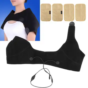 

Posture Corrector Electric Shoulders Heating Pad Neck Shoulder Pain Relief Health Care US Plug 100-240V Therapy