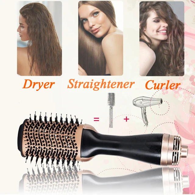 Hair Dryer Brush Blow Dryer 3 In 1 Hot Air Brush Styler and Volumizer One  5