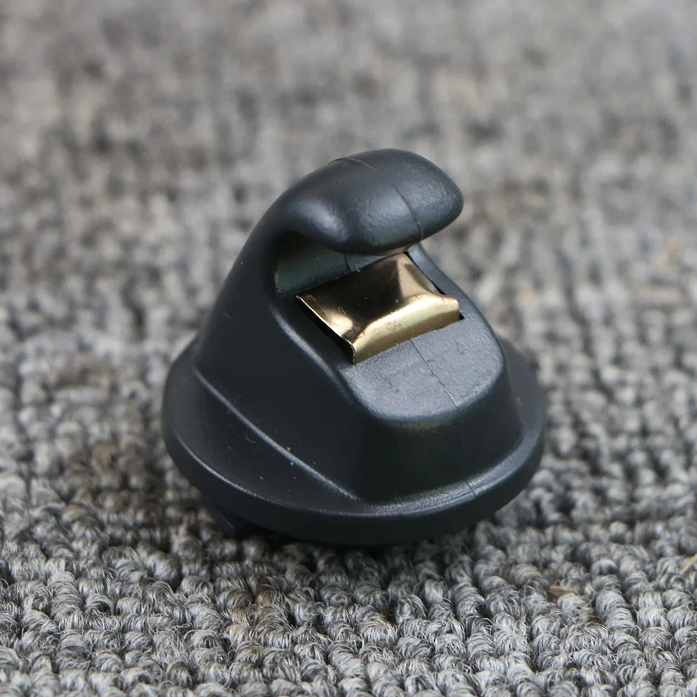 Black Sun Visor Clip Hook Holder For VW Golf 7 MK7 2013+ Passat B8 Polo