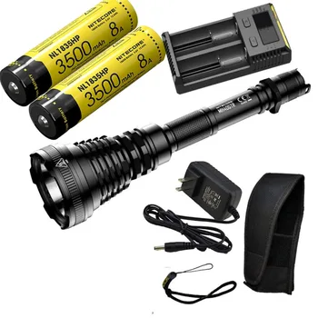 

NITECORE MH40GTR Hunting Flashlight CREE XP-L HI V3 LED max 1200 lumen Long Throw 1004M DC Charging Tactical Rechargeable