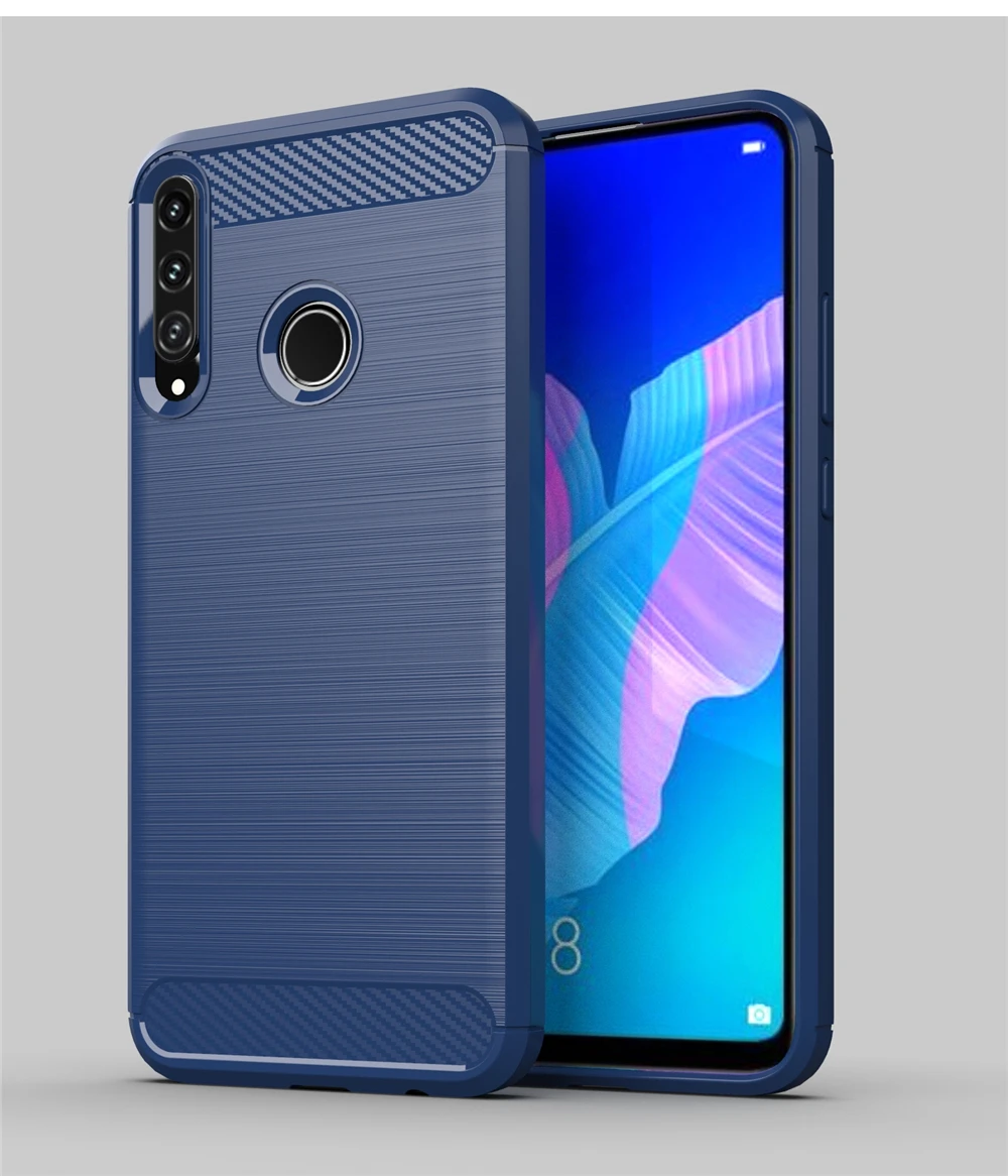 Sợi Carbon Bao Da Ốp Lưng Cho Huawei Y9S P40 Lite E P30 Pro Giao Phối 30 20 Lite Danh Dự 10i 9X 9 10 Lite 20 Pro Chắc Chắn Bảo Vệ Trường Hợp huawei silicone case