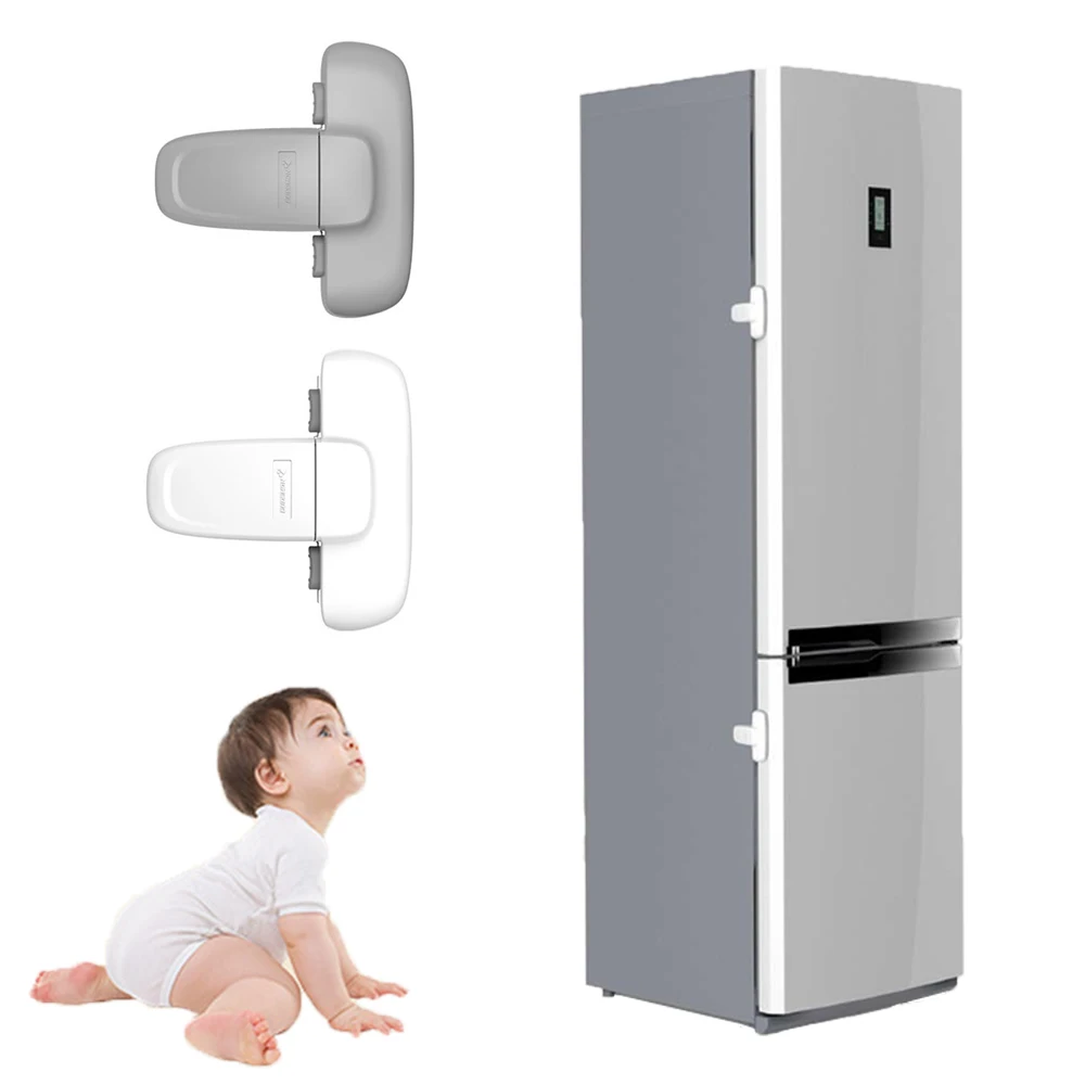 Enfants Bébé Sécurité Porte Placard Réfrigérateur Armoire Empêcher Frigo  Serrure