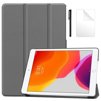 

Ultra Slim PU Leather Case For iPad 10.2 2019 Smart Stand Cover for Apple iPad 7 7th Generation A2200 A2198 A2232 Case +FilmPen
