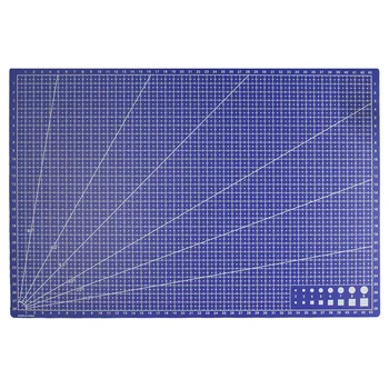 

A3 PVC Rectangle Grid Lines Cutting Mat Tool Plastic Craft DIY tools 45cm * 30cm