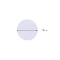 100/50pcs NFC Ntag215 moneta TAG klucz 13.56MHz NTAG 215 uniwersalna etykieta RFID Ultralight tagi etykiety 25 mm średnica 3