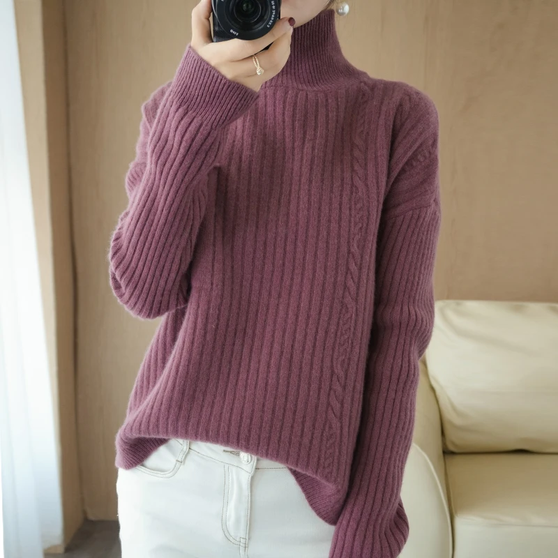 adishree 2020 woman winter 100% Cashmere sweaters