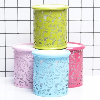 

Professional Hair Scissor Comb Holder Salon Scissor Shear Storage Case Hairdressing Combs Organizer Round