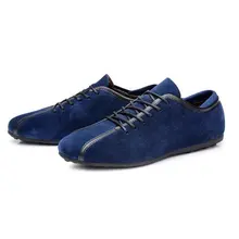 Мужская однотонная повседневная обувь на шнурках; кожаная дышащая повседневная мужская кожаная обувь в деловом стиле; бархатная повседневная обувь