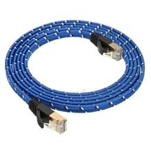 1,8 м RJ45 CAT 7 CAT7 Ethernet Интернет LAN патч плоский сетевой кабель Шнур