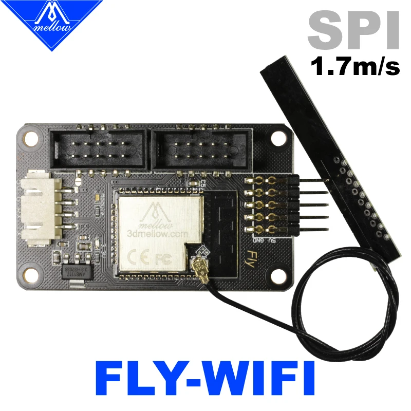 Плата Mellow FLY Wi-Fi V2.0 с антенной ESP32 1 7 м/с прошивкой RepRap RRF Duet для детской модели CDY SKR