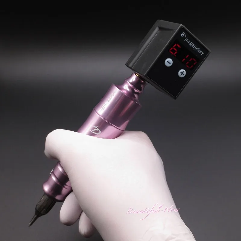 Машинка для татуировки роторная ручка для татуировки с аккумулятором для татуировки комбинированный набор