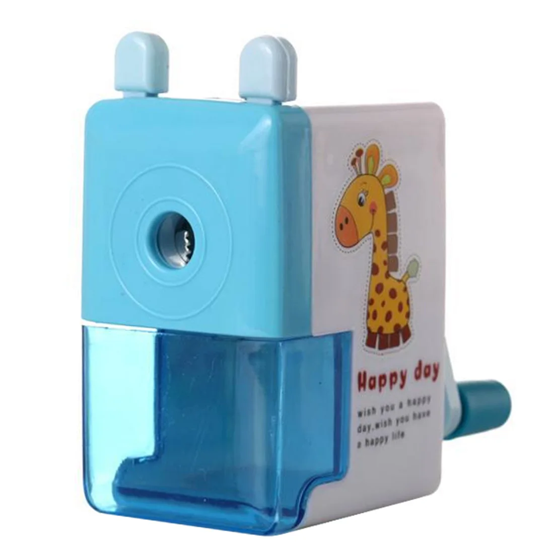 

Rotary Pencil Sharpener Cartoon Hand Shaking Pencil Sharpener Creative Pencil Cutter for Kids School Supplies Office Stationery