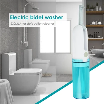 

230ML Handheld Portable Electric Bidet Multi-functional Practical Durable Baby Women Sprayer Toilet Body Wash Tools