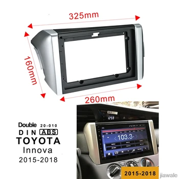 

9" Car radio Fascia Frame Facials Install Panel Dashboard Trim Kit for Toyota Innova 2016-2020
