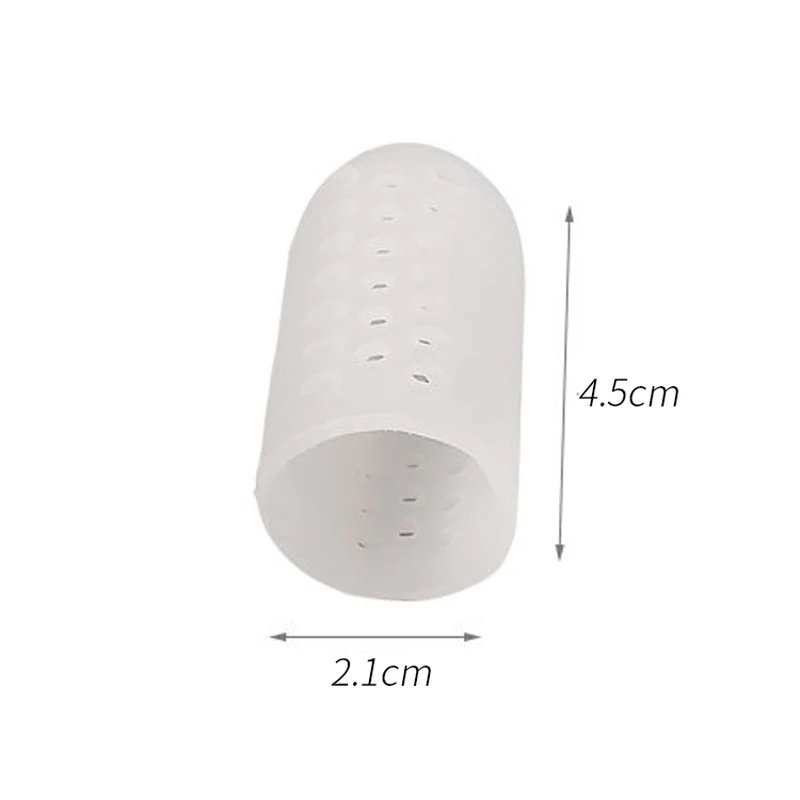 1Pair Silicone Big Toe Sleeve Finger Toe Protector Gel Cover Pain Relief Orthopedic Bunion Corrector Foot Care Pedicure Tools