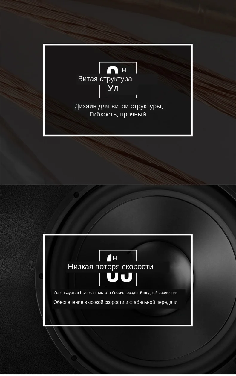 CHOSEAL DIY HIFI Audio Cable Oxygen Free Pure Copper Speaker Cable for Car Audio Home Theater Speaker Wire Soft Touch Cable (4)