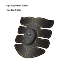 YOUKE Смарт Перезаряжаемые пульс, мышца стимулятор Электрический потеря жира массажер для похудения 10 шт. самоклеящаяся Замена унисекс