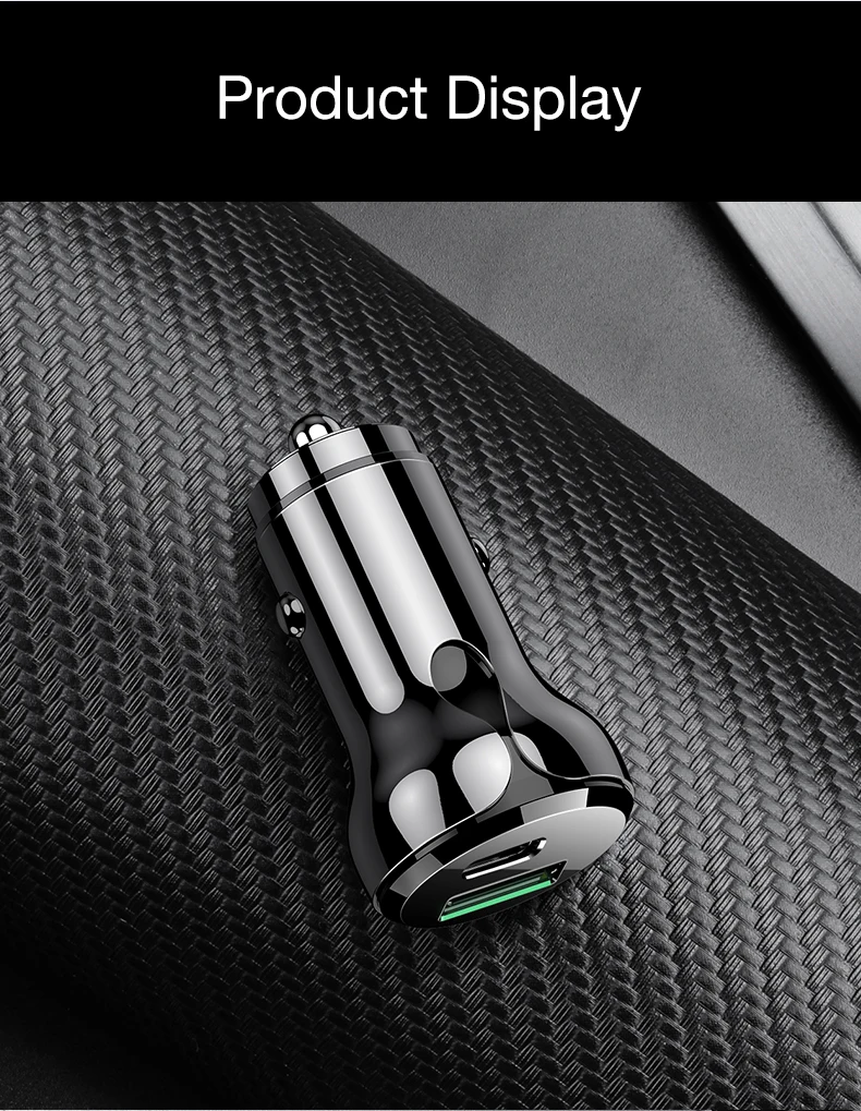 PD quick charging car charger  (14)