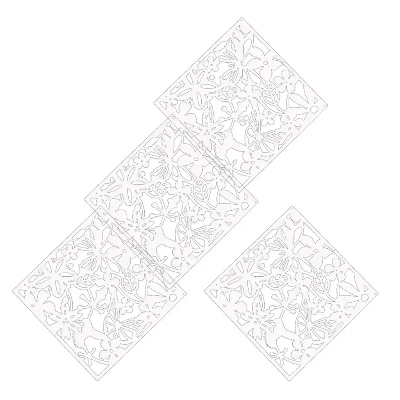 4 Pcs butterfly Bird Flower Hanging Screen Partition Divider Panel Room Curtainfor kitchen or bathroom - Цвет: W