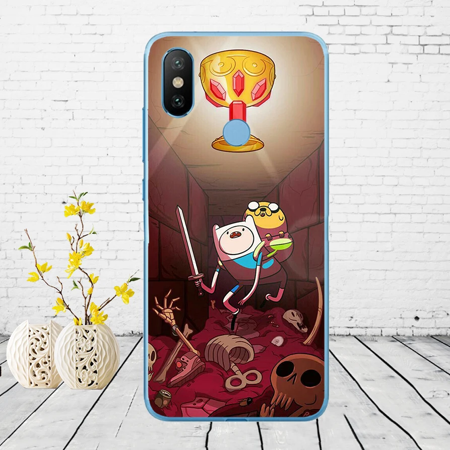 1 02 adventure time cute Beemo BMO Джек Финн Lumpy Мягкий силиконовый чехол для Xiao mi Red mi 6 6a mi 8 a2 lite note 5 6 pro 7 Case - Цвет: 1