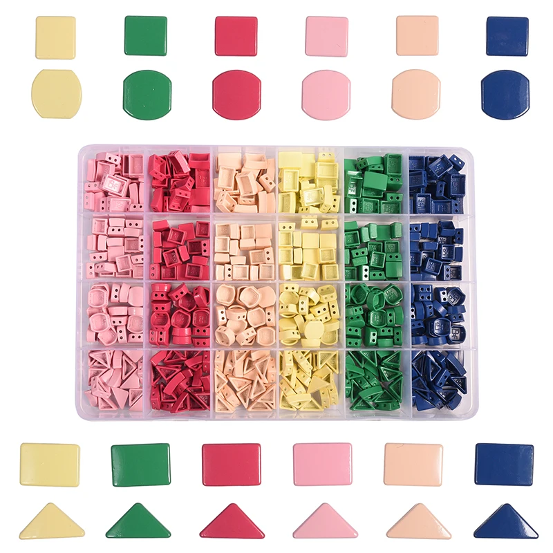 

Tila beads beeds for jewelery miuki beads honeycomb stackable hematite myuki beads kralen spacer beads for jewelry making 2020