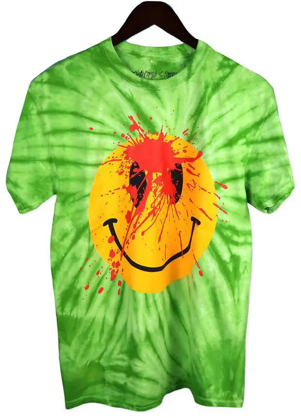 11A 19SS с изображением Трэвиса Скотта Astroworld Festival Run Tie Dye 1:1 футболка для мужчин и женщин уличная хип хоп с изображением Трэвиса Скотта ASTROWORLD футболки - Цвет: 11A