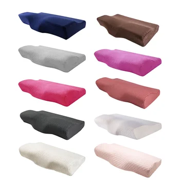 

Breathable Slow Rebound Memory Foam Neck Pillow Health Care Sleeping Pillows Slow Rebound Relax Neck Protection