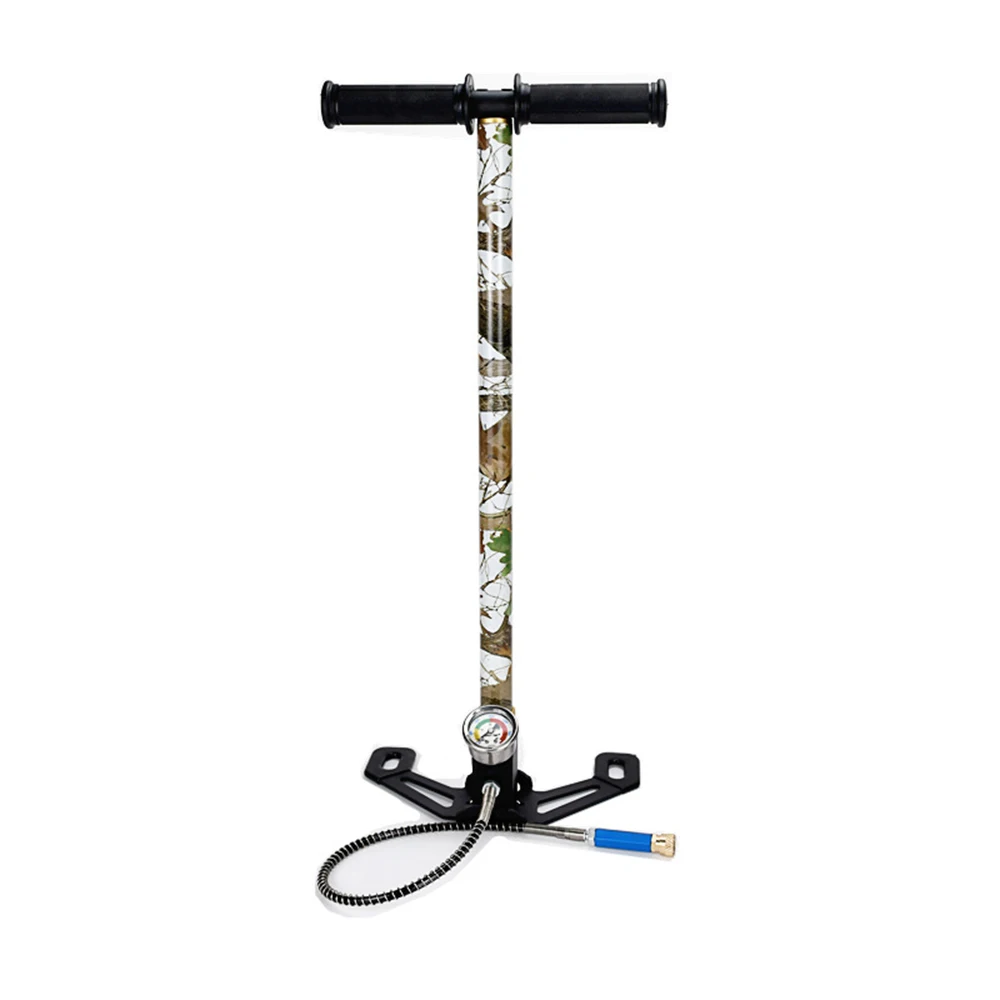 Складной ручной насос высокого давления PCP Камуфляжный цветной 4500psi 300bar 30mpa