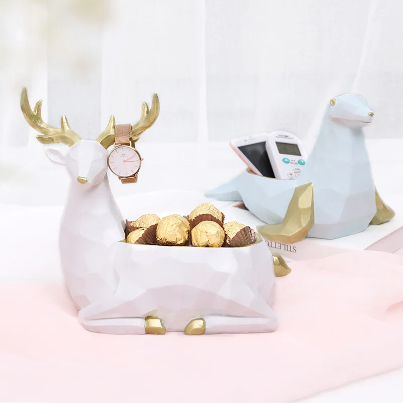 Животное украшение статуи украшения конфеты ящик для хранения - Цена: 3 992,49 руб.