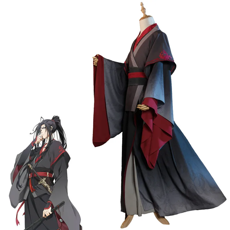 Wei Wuxian Косплей Mo Xuanyu Костюм Аниме Grandmaster Of Demonic культивирование Dao Zu Shi костюм |