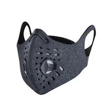 Xintown 活性炭防塵サイクリングフェイスマスクデザインハーフフェイスダスト KN95 フィルター屋外ランニング保護ベールガード(China)