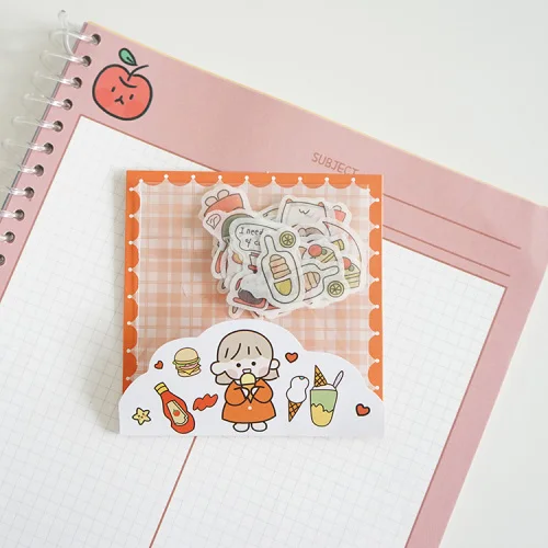 40 шт./упак. милые наклейки для дневника Скрапбукинг Девушка поколения серии планировщик японский Kawaii декоративный стикер для канцелярских товаров - Цвет: sweet