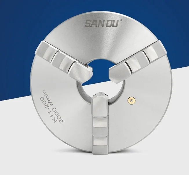 Зажимной патрон токарного станка SAN OU K11 315/3 (разделительные зажимы)/гаечный ключ 3