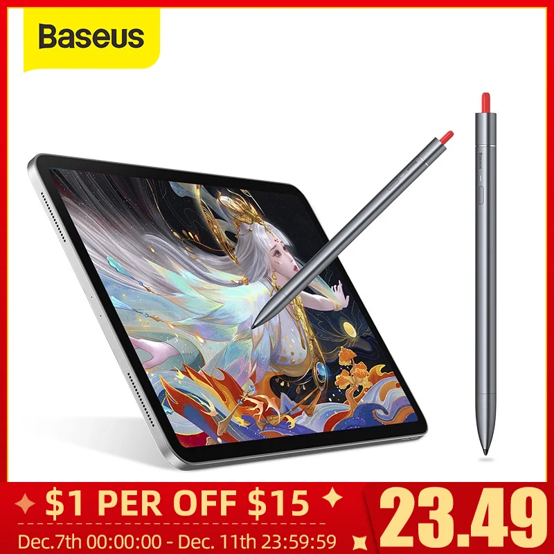 

Baseus Stylus Pen for iPad Pencil ActiveÂ StylusÂ Pen Writing PencilÂ for iPadÂ ProÂ 2020Â 2018Â 2019Â 6thÂ 7thÂ GenÂ forÂ ì• í”ŒíŽœ Touch Pen