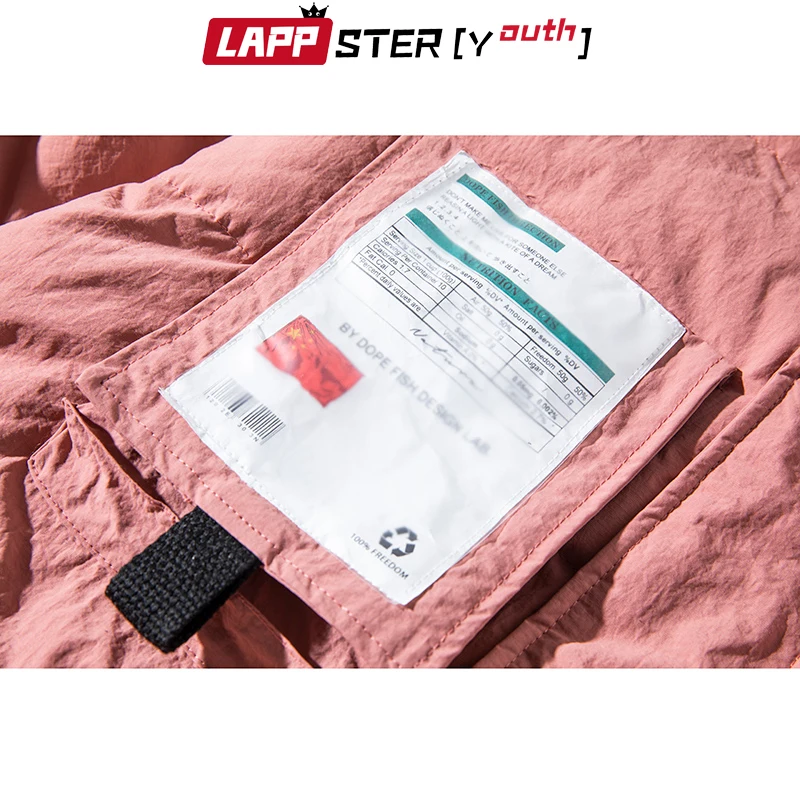LAPPSTER-Молодежные мужские китайские зимние парки в стиле Харадзюку, мужское пальто-пузырь, Мужская ветровка в стиле хип-хоп, корейские куртки с капюшоном в стиле хип-хоп