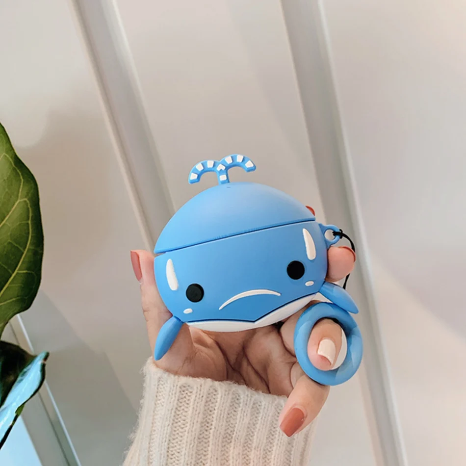 3D Earphone Case For Airpods Pro Case Silicone Stitch Cat Cartoon Headphone/Earpods Cover For Apple Air pods Pro 3 Case Keychain