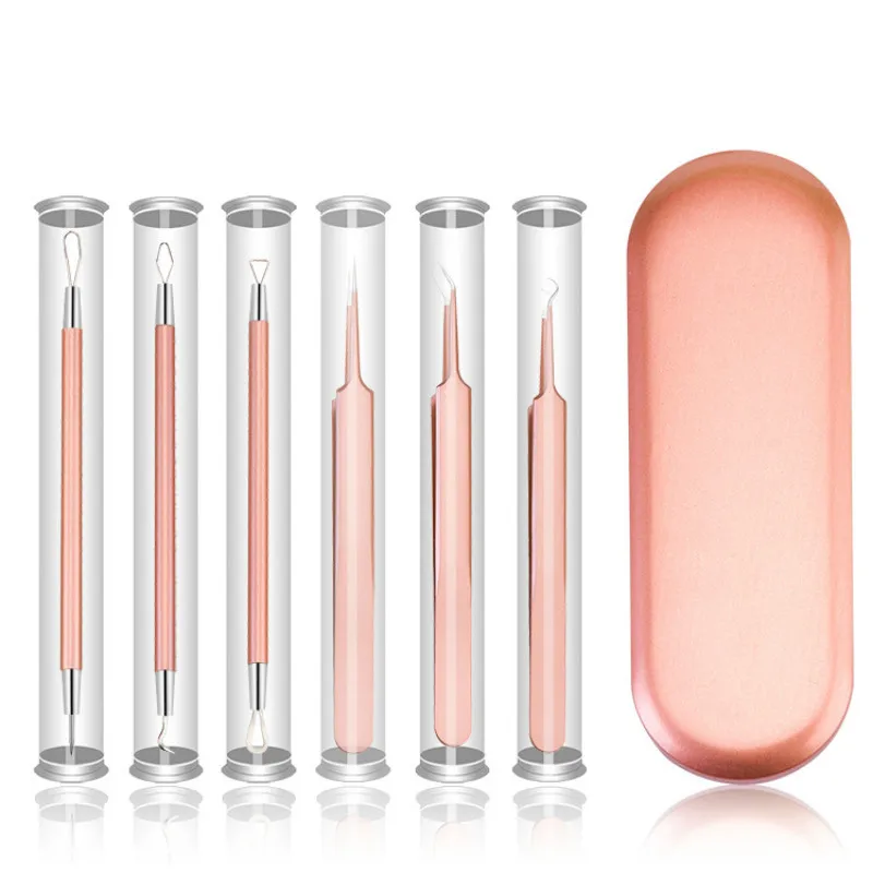 

Anti-allergy Acne Needle Blackhead Remover Tool Stainless Steel Dual Purpose Acne Remover Pox Needle Pore Cleaner Skin Care
