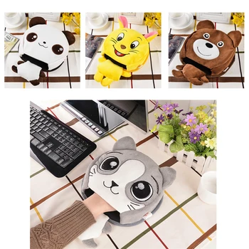 

Hot USB Heated Mouse Pad Mousepad Mat Warm Winter Mouse Mat USB Port Mause Hand Warmer with Wristguard for Computer Laptop