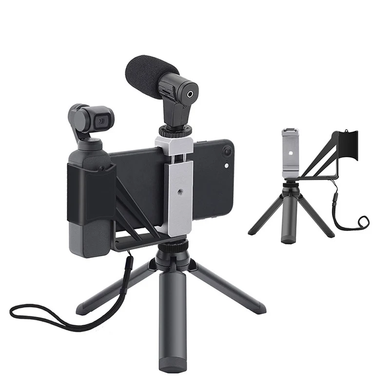 Алюминиевый сплав Удлинительное крепление для DJI OSMO Pocket Gimbal камера Телефон Штатив Держатель Кронштейн фиксированный кронштейн