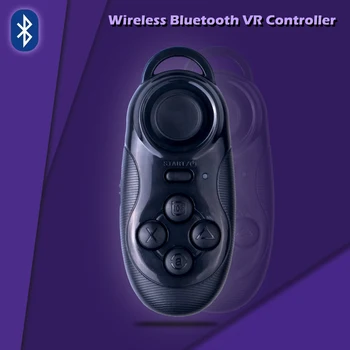 

Mini Gamepad Wireless Bluetooth V4.0 Game Handle VR Controller Remote Pad Gamepad For IOS/Android Smartphone Joystick For VR PC