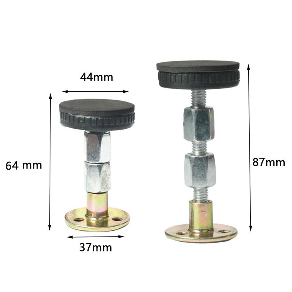 30-110MM Adjustable Thread Bed Frame Headboard Anti-Shake Telescopic Support Wall Support Protection Tool