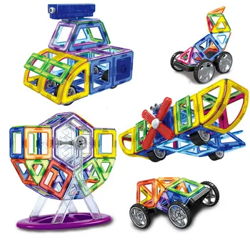

DIY Magnetic Building Blocks Bricks Model & Building Toys Magnetic Designer Construction Set Magnet Toys for Children Gift