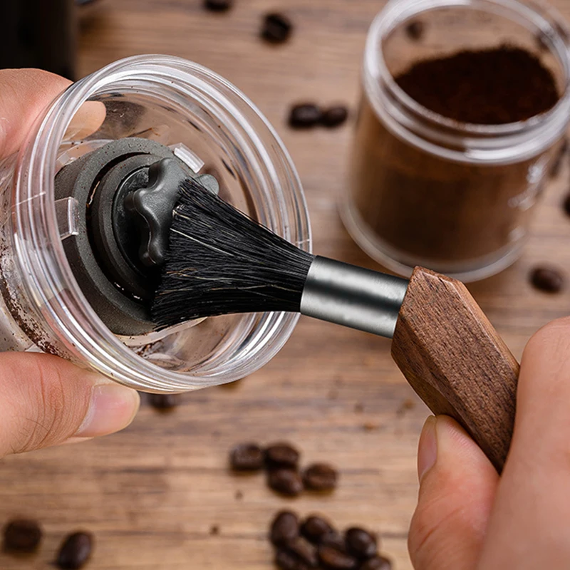 Crank Walnut Cleaning Brush Coffee grinder cleaning brush Commercial